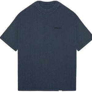 Represent Blank Oversized T-Shirt-Vintage Blue